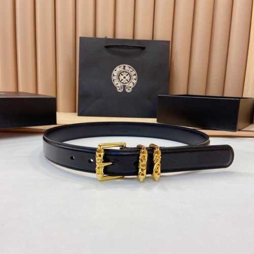 正品开版 Ch克罗心皮带 镀银S925 克罗心经典款藤蔓柱皮带 男女都 日常百搭 非常酷 女款宽度3.0Cm， 男款宽度3.8Cm，300