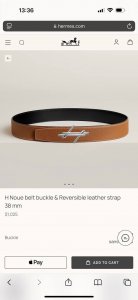 特P200 H Noue Belt-Togo-38Mm 爱马仕（HermèS）男款腰带以其精湛的工艺、高品质的材料和经典的设计而备受推崇，是男士时尚配饰中的顶级