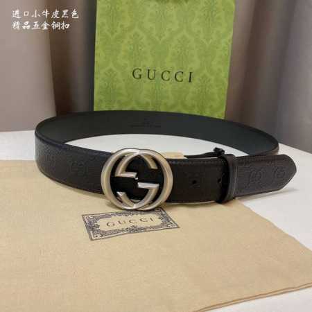 Gucc 1 新款颜色 宽度4.0 Cm 双面进口牛皮 手感极致完美 走线工整 手感柔软 简单大方 - 点击图像关闭