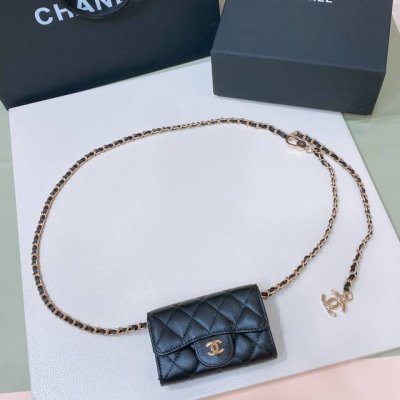 特 Chanel 24C 限定Mini腰包 真的美哭啦！精致的星星Logo小牛皮皮材质，奢华与优雅的完美结合。尺寸：11Cm