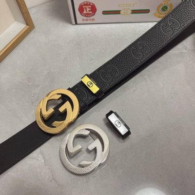 品名：古奇.Gu...Ci 原单 材质：原单牛皮腰带 专柜原单品质、做工精细，时尚大牌，送人自用首选 包装： 请认准如图专柜包装赠送打孔器手提袋专柜礼盒宽度3.
