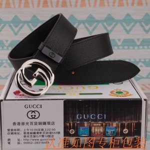 品名：古奇 皮带 原单 腰带 材料：百分百头层牛皮腰带，保证真皮皮带，专柜原单品质、做工精细，送人自用首选 包装： 请认准如图专柜包装，赠送打孔器，银联发票，宽