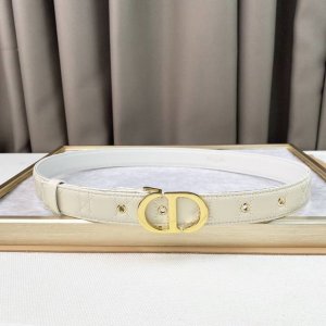 Ior 23Dior标志经典款. 3.0Cm精品 戴妃格纹腰带 百搭经典