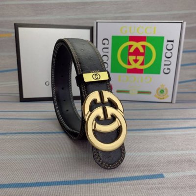品名：古奇.Gu...Ci原单 材质：原单牛皮腰带 百分百头层牛皮腰带保证真皮，24K纯钢扣，专柜原单品质、做工精细，时尚大牌，送人自用首选 包装： 请认准如图