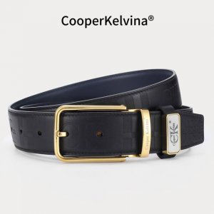 皮带：C K顶级复刻.单扣 双扣 DDD 腰带：Ck潮牌.专柜正品.Cooperkelvina原单大牌品质百分百进口原厂头层牛皮，内穿暗扣尾巴.保证真皮-Ck字