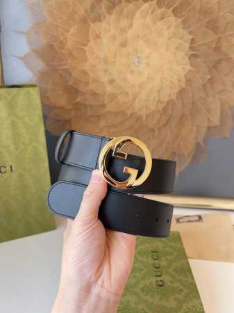 特 Gucci专柜货 正版开模 原厂进口面料顶级做工 原单品质 高端商务休闲款 简约百搭 宽度4.0 - 点击图像关闭