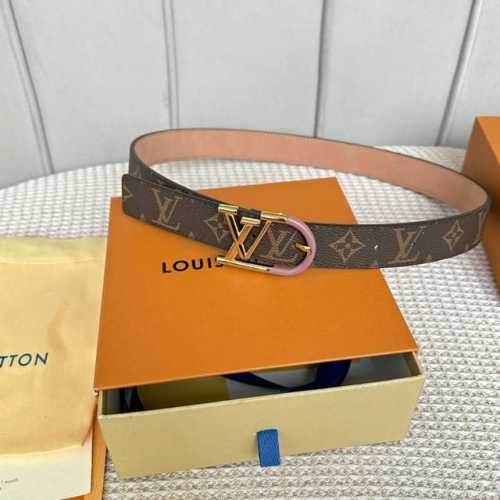 寬30Mm 女士全新風格頂級腰帶 正品開模定制 專櫃新款.Lv女款腰帶 3.0Cm寬度 最新雙色效果五金， 正品特用面料搭配磨砂樹高低 頂級工藝 質量超好 多色