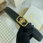范思哲 特种皮腰带系列 ，原厂五金精品不锈钢扣，手感柔软舒适 宽3.8Cm。