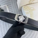 范思哲 特种皮腰带系列 ，原厂五金精品不锈钢扣，手感柔软舒适 宽3.8Cm。