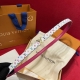 L V 村上隆联名腰带 女士款 宽1.5Cm代购版本