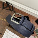 Stefano Ricci 新款顶级品質 精品經典鹰头鋼扣 底桥雕刻Logo原版压纹牛皮進口底皮-寬度38毫米