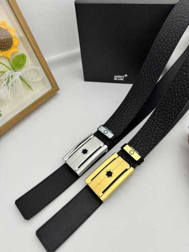 品名：万宝龙 Montblanc 材质：原单牛皮腰带 百分百头层牛皮腰带保证真皮，24K纯钢扣，专柜原单品质、做工精细，时尚大牌，送人自用首选 包装： 请认准如