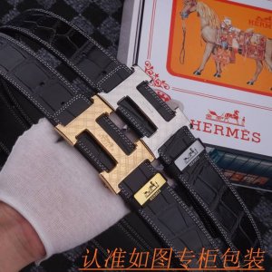 品名：爱马仕 皮带原单腰带 材料：百分百头层牛皮腰带，保证真皮皮带，专柜原单品质、做工精细，送人自用首选 包装： 请认准如图专柜包装，赠送打孔器，银联发票，宽度