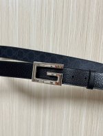 3.5宽黑仿.猪皮纹，双面进口皮，搭配精品旋转夹扣，