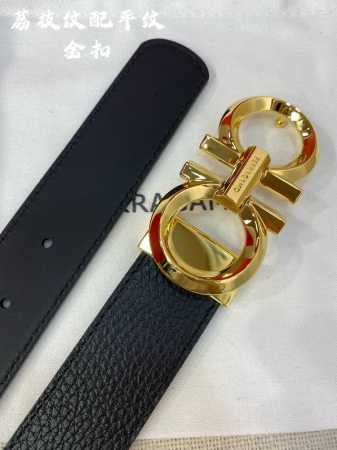 特 Ferragamo.菲拉格慕 新款全套包装 宽度3.5Cm 高级定制款男士皮带 双面进口牛皮 可双面使用 自行选择搭配 真材实料 很有质感 时尚经典不失风范 - 点击图像关闭