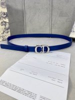 宽度2.0Cm Dior 迪奧 爆款平面無線帶身 Saddle进口小牛皮带身 金属“Cd”标志 採用進口雙面頭層牛皮