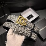 Dg 宽4.0 0杜嘉班纳 新款 涂层织物腰带，整体点缀别具一格的提花工艺 Dolce&Gabbana 徽标