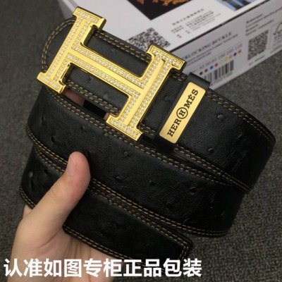 品牌：爱马仕.Hermes鸵鸟纹 型号：顶级原单！请认准如图专柜包装 等级：意大利进口百分百头层牛皮，Hermes.爱马仕，世界著名奢侈品品牌。进口头层牛皮，国