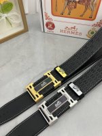 品名：爱马仕.HermèS 原单 材质：原单牛皮腰带 百分百头层牛皮腰带保证真皮，24K纯钢扣，专柜原单品质、做工精细，时尚大牌，送人自用首选 包装： 请认准如