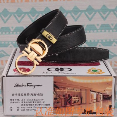 品名：菲拉格木 皮带原单 腰带 材料：百分百头层牛皮腰带，保证真皮皮带，专柜原单品质、做工精细，送人自用首选 包装： 请认准如图专柜包装，赠送打孔器，银联发票，