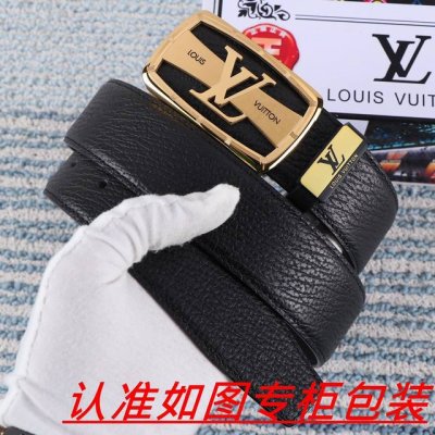 品名：Lv..路易..威登原单 材料：百分百头层牛皮，保证真皮。24K纯钢扣双面可用专柜同等质量， 送人自用首选包装： 请认准如图专柜包装，赠送打孔器，银联发票