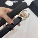 特 香奈儿 双C腰带小牛皮，双穿牛仔配钻超经典百搭高端3.0宽