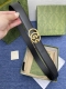 品牌 古驰 Gucci 描述 采用高级gucci Signature真皮精制而成，触感厚实，饰以双g商标带扣。腰带为意大利尺寸，请在购买前参阅腰带尺寸指南. 原