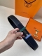 特P200 Hermè 爱马仕 双面原版 原单品质 进口头层牛皮寸半38Mm 配H金/银珐琅扣