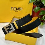 特 Fendl 芬迪宽40Mm双面原版小牛皮 搭配单钌钯电镀扣 完美的手感.油边 出众的设计.风格 高贵奢华 时尚大方 高清实拍 货真价实 品质保证 双面用