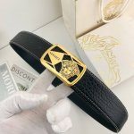 特 范思哲 特种皮腰带系列 ，原厂五金精品不锈钢扣，手感柔软舒适 宽3.8Cm。