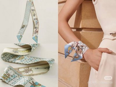 爱马仕Hermes“新式座驾”Twilly小丝巾 Twilly小丝巾 100%桑蚕丝 這款小巧的真絲配飾佩戴方式千變萬化，可為您的日常造型增添靈動妙趣！ 法国制