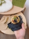 特 古驰 全套包装 专柜同款 宽度38Mm 大饼双g扣 带身使用官方头层南非牛皮搭配进口防水面料 超细致精手