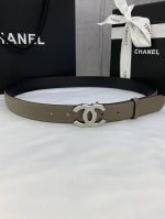 特 P180 宽度3.0Cm Chanel 香奈儿 荔枝纹牛皮支持官网同步金 银 色镶钻钢扣。