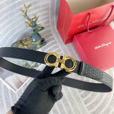 特 菲拉格慕 特种皮腰带自动带系列 ，原厂五金精品不锈钢扣，手感柔软舒适 宽3.5Cm。