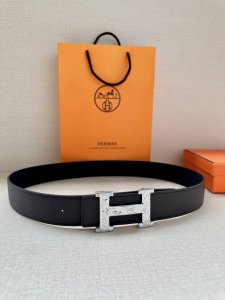 宽度:3.8 爱马仕 -意大利进口头层手掌纹 可用搭配真空电镀雕花纯铜 经典款式，专柜有售，市场顶级品质