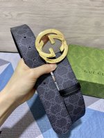 古奇 原单40Mm 带身采用进口胶料，进口硅胶底 原厂定制 新款专用，扣头采用精品钢扣花纹扣，正品开版。专营专柜款！