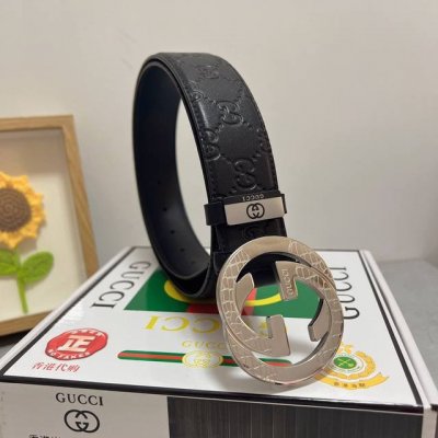 品名：古奇.Gu...Ci 原单 材质：原单牛皮腰带 专柜原单品质、做工精细，时尚大牌，送人自用首选 包装： 请认准如图专柜包装赠送打孔器手提袋专柜礼盒宽度3.