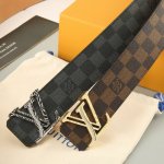 Lv 代工厂货品 4.0宽度 可验货，正品一体铸造镶钻五金，原厂皮料