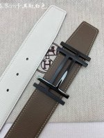 Hermes-38Mm 爱马仕专柜同步 进Epsom双面小牛皮 精钢精品五金 双面可用 DDD