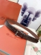 Loro Piana诺悠翩雅腰带以牛皮制成，具有丝滑柔软的哑光效果。搭配精致装束的理想之选。Loro Piana 标识的镀钯饰面金属方扣，3.5㎝宽
