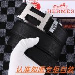 男士腰带：爱马仕 原单 男士皮带：百分百头层牛皮，保证真皮。24K纯钢扣双面可用专柜同等质量， 送人自用首选 包装： 请认准如图专柜包装，赠送打孔器，银联发票，