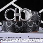 品名：菲拉格木古银色 DDD 型号：请认准如图专柜包装，赠送打孔器 DDD 材料：百分百头层牛皮，保证真皮。24K纯钢扣，古银色工艺专柜同等质量， 送人自用首选