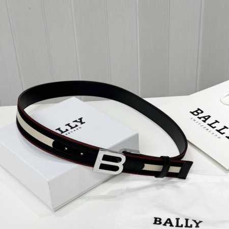 Bally 巴利 专柜同款 35毫米，款式经典。精心设计的金属搭扣，时尚又年轻，百搭款式！ - 点击图像关闭