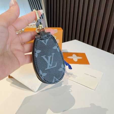 Lv经典老花钥匙包，车钥匙包 挂件配饰 - 点击图像关闭