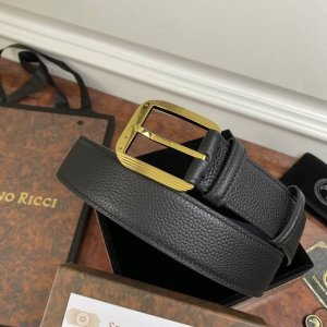 Stefano Ricci 新款顶级品質 精品經典鹰头鋼扣 底桥雕刻Logo原版压纹牛皮進口底皮-寬度38毫米