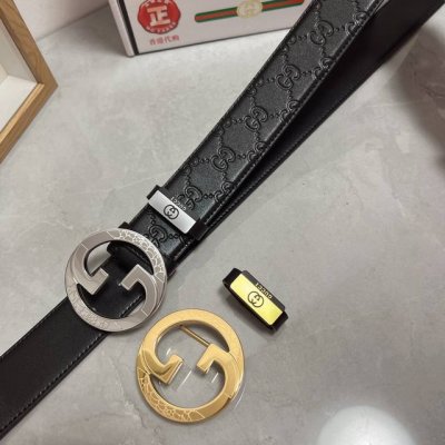 品名：古奇.Gu...Ci 原单 材质：原单牛皮腰带 专柜原单品质、做工精细，时尚大牌，送人自用首选 包装： 请认准如图专柜包装赠送打孔器手提袋专柜礼盒宽度3.