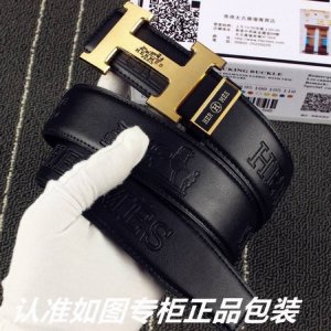 品名：爱玛仕.Her..Mes原单 型号：认准如图专柜包装，赠送打孔器材料：百分百头层牛皮皮带，24K纯钢扣保证真皮。专柜同等质量， 送人自用首选包装： 请认准