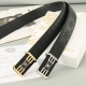 特 范思哲 头层牛皮 宽3.8Cm 官网同步，不锈钢金属标识，适合商务低调人士！平滑扣款式