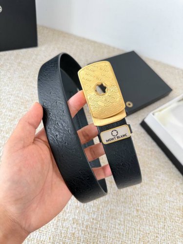 品名：万宝龙.Montblanc原单 腰带 自动皮带 型号：自动皮带，原版新款纯钢材质自动扣，双面头层牛皮实物拍摄， 材料：百分百头层牛皮，保证真皮。专柜同等质