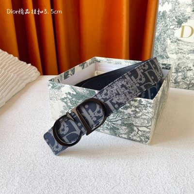 特P180 迪奥 3.5Mm 男款 双面原厂原单皮 精品原单扣头 专柜同款 顶级品质